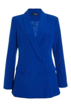 Quiz Green Double Breasted Tailored Blazer -Quiz Store Online unnamed file 1017