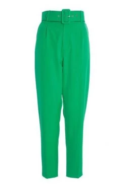 Quiz Blue High Waist Tapered Trousers -Quiz Store Online unnamed file 1043