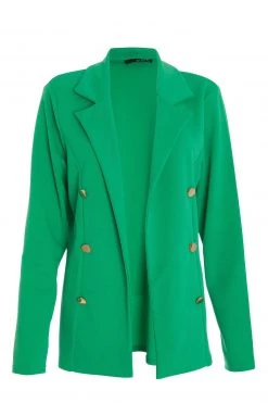 Quiz Green Double Breasted Blazer -Quiz Store Online unnamed file 1048