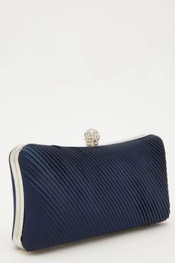 Quiz Pink Pleated Diamante Pillow Box Bag -Quiz Store Online unnamed file 1072