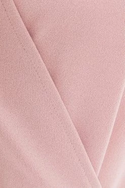 Quiz Pink Mesh Wrap Peplum Top -Quiz Store Online unnamed file 1080