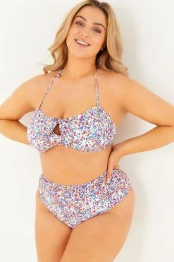 Quiz Black Textured High Waist Bikini Bottoms -Quiz Store Online unnamed file 1133