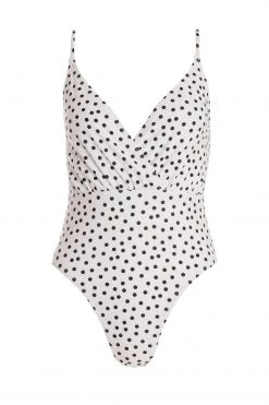 Quiz White Polkadot Swimsuit -Quiz Store Online unnamed file 1237