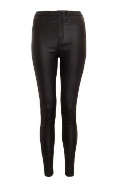 Quiz Black High Waist PU Tapered Leg Jeans -Quiz Store Online unnamed file 1249