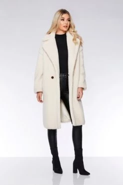 Quiz Cream Teddy Button Front Coat -Quiz Store Online unnamed file 1274