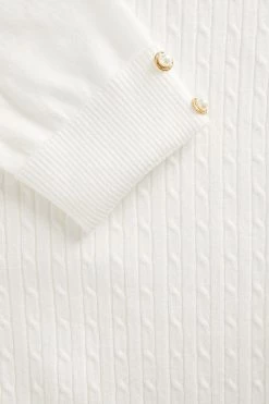 Quiz Cream Light Knit Jumper -Quiz Store Online unnamed file 1285