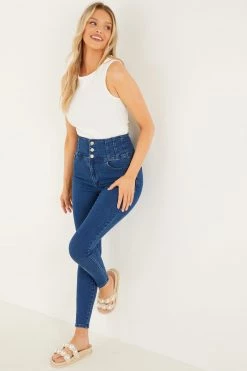 Quiz Blue Skinny Jeans