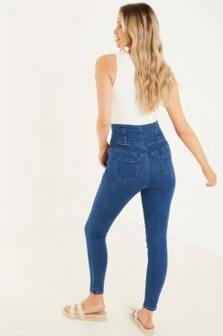Quiz Blue Skinny Jeans -Quiz Store Online unnamed file 1289