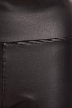 Quiz Black Faux Leather Leggings -Quiz Store Online unnamed file 1297