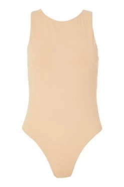 Quiz White Jersey Sleeveless Bodysuit -Quiz Store Online unnamed file 1316