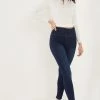 Quiz Blue Stretch High Waist Jeans -Quiz Store Online unnamed file 1335