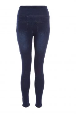 Quiz Blue Stretch High Waist Jeans -Quiz Store Online unnamed file 1339