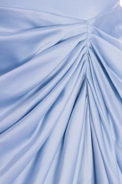 Quiz Blue Satin Chain Midi Dress -Quiz Store Online unnamed file 147