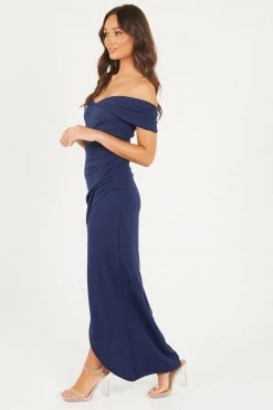 Quiz Blue Bardot Maxi Dress -Quiz Store Online unnamed file 173