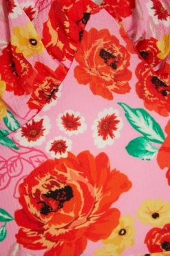 Quiz Pink Floral Midi Dress -Quiz Store Online unnamed file 182