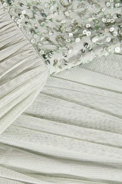 Quiz Sage Green Embellished Maxi Dress -Quiz Store Online unnamed file 208