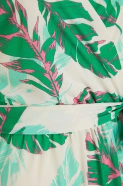 Quiz White & Green Tropical Print Maxi Dress -Quiz Store Online unnamed file 274