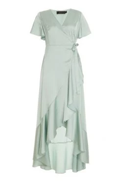 Quiz Blue Satin Wrap Maxi Dress -Quiz Store Online unnamed file 282