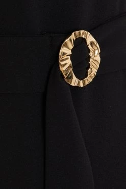 Quiz Black Frill Hem Maxi Dress -Quiz Store Online unnamed file 299