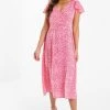 Quiz Pink Animal Print Midi Dress -Quiz Store Online unnamed file 317