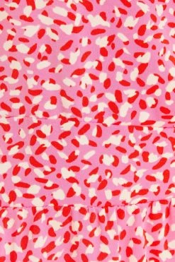 Quiz Pink Animal Print Midi Dress -Quiz Store Online unnamed file 321