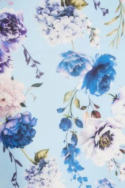 Quiz Blue Bardot Floral Midi Dress -Quiz Store Online unnamed file 335