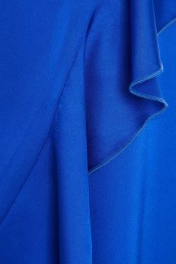 Quiz Blue Strappy Satin Wrap Midi Dress -Quiz Store Online unnamed file 347