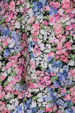 Quiz Pink & Blue Floral Ruffle Dress -Quiz Store Online unnamed file 389
