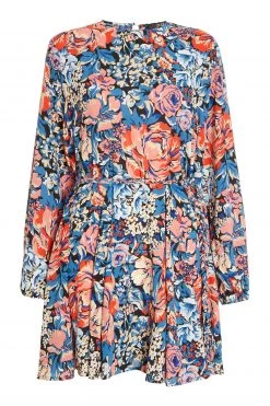 Quiz Pink Floral Belted Skater Dress -Quiz Store Online unnamed file 422