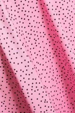 Quiz Pink Polka Dot Satin Midi Dress -Quiz Store Online unnamed file 435