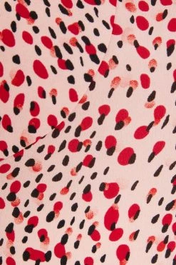 Quiz Pink Animal Print Sweetheart Skater Dress -Quiz Store Online unnamed file 459