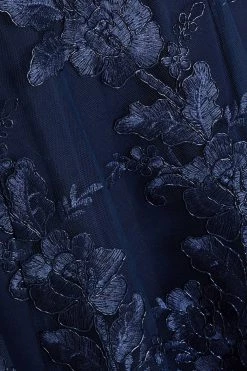 Quiz Blue Embroidered Dip Hem Dress -Quiz Store Online unnamed file 46