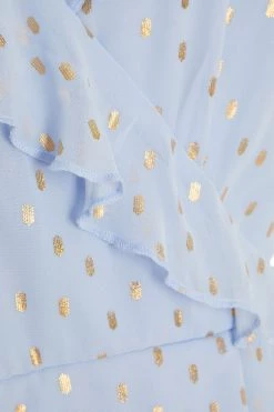 Quiz Light Blue Chiffon Wrap Midi Dress -Quiz Store Online unnamed file 54