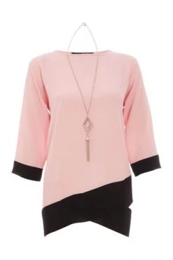 Quiz Black Cross Hem Necklace Top -Quiz Store Online unnamed file 577