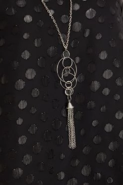 Quiz Black Chiffon Bubble Necklace Top -Quiz Store Online unnamed file 613