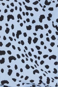 Quiz Blue Animal Print Wrap Peplum Top -Quiz Store Online unnamed file 644