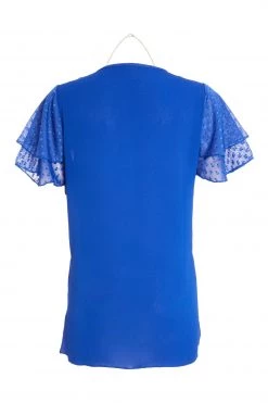 Quiz Blue Boxy Necklace Top -Quiz Store Online unnamed file 656