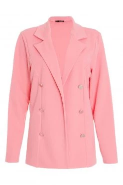 Quiz Pink Double Breasted Blazer -Quiz Store Online unnamed file 674