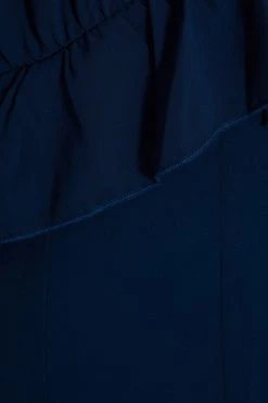 Quiz Navy Blue Frill Layered Midaxi Dress -Quiz Store Online unnamed file 69