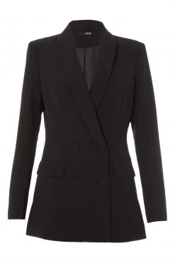 Quiz Black Tailored Button Blazer -Quiz Store Online unnamed file 694