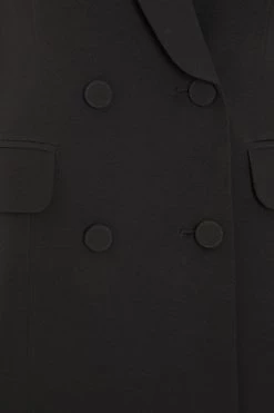 Quiz Black Tailored Button Blazer -Quiz Store Online unnamed file 695