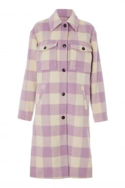Quiz Purple Checked Oversized Shacket -Quiz Store Online unnamed file 712