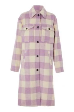 Quiz Purple Checked Oversized Shacket -Quiz Store Online unnamed file 714