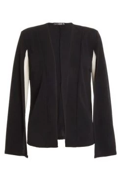Quiz Black Split Sleeve Blazer -Quiz Store Online unnamed file 720