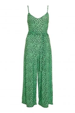 Quiz Green Strappy Animal Print Jumpsuit -Quiz Store Online unnamed file 766