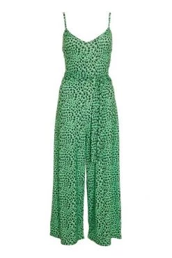 Quiz Green Strappy Animal Print Jumpsuit -Quiz Store Online unnamed file 768