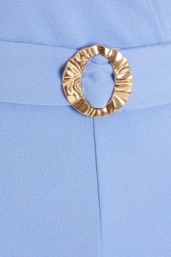 Quiz Blue Wrap Frill Palazzo Jumpsuit -Quiz Store Online unnamed file 831