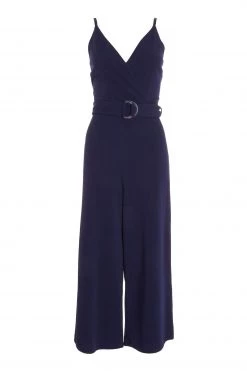 Quiz Blue Strappy Wrap Culotte Jumpsuit -Quiz Store Online unnamed file 836