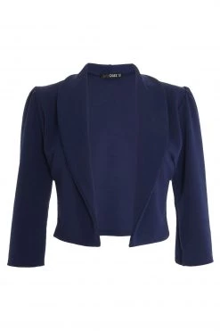 Quiz Blue Cropped Jacket -Quiz Store Online unnamed file 848