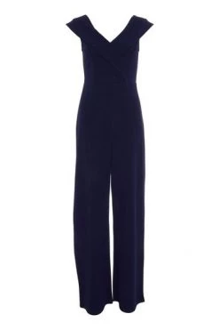 Quiz Blue Bardot Palazzo Jumpsuit -Quiz Store Online unnamed file 858